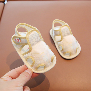 周岁女宝宝鞋子夏季婴儿鞋1到2岁婴幼儿凉鞋宝宝室内鞋小童地板鞋