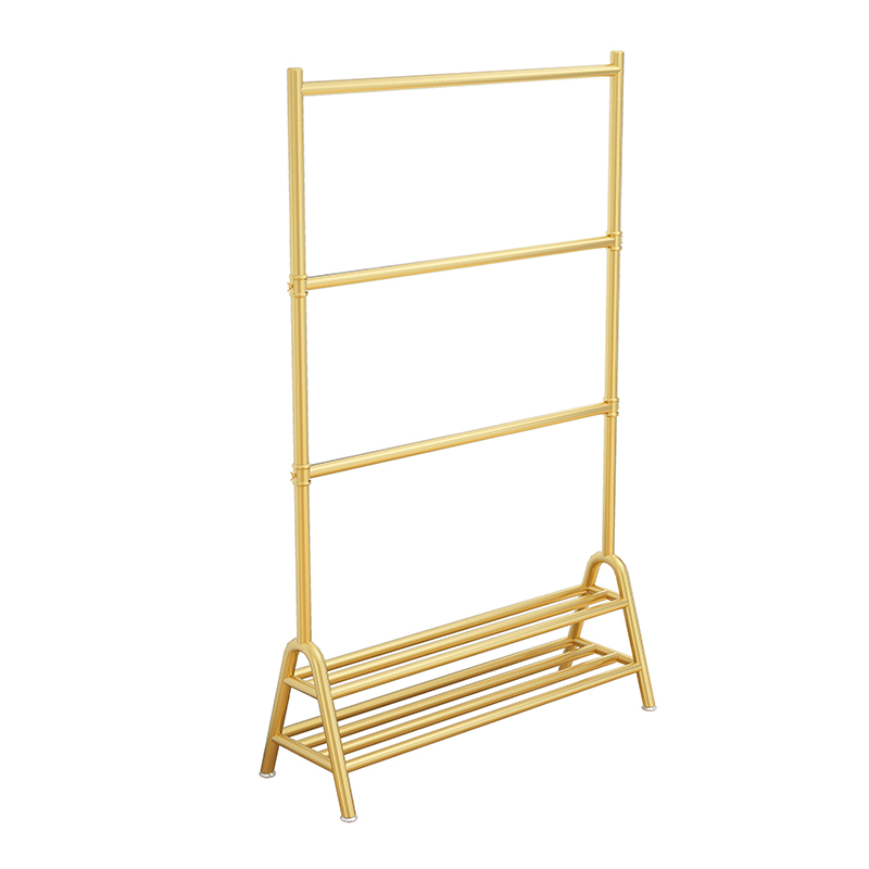 凉衣架双层挂衣架落地两三层升降杆两层室内家用阳台晾晒衣帽架子