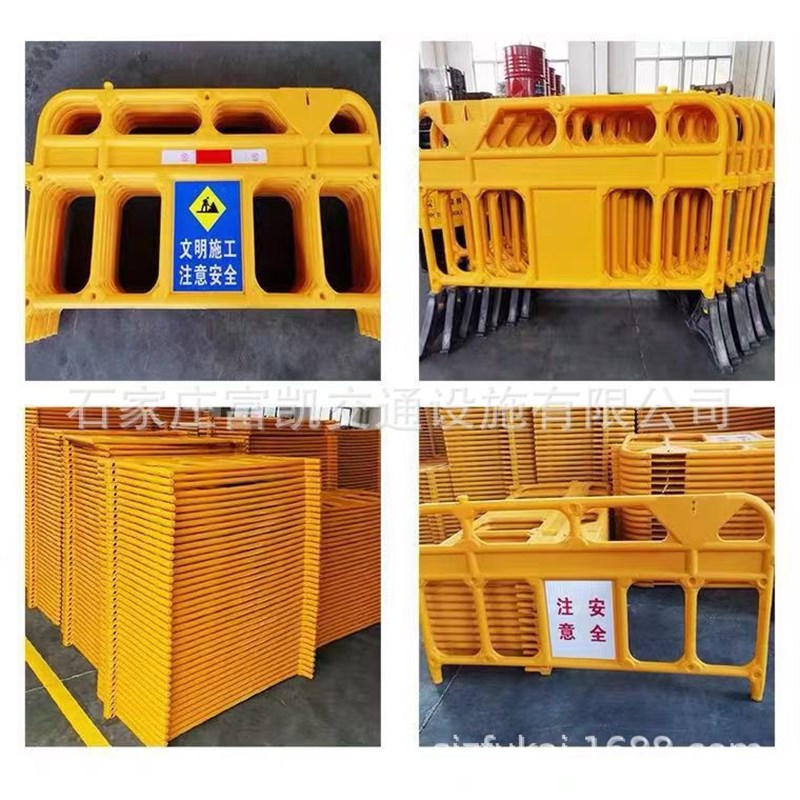 胶马围挡直供 塑料围挡 塑料围栏 交通设施 塑料铁马围挡