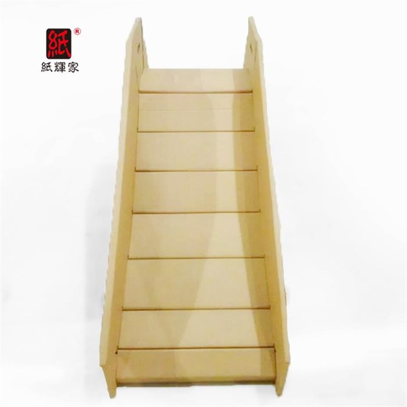 纸辉家瓦楞纸板纸滑梯儿童室内滑梯多种儿童纸板玩具定制纸独木桥