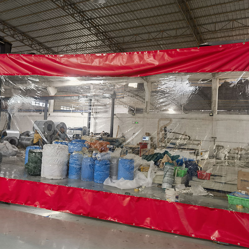 户外透明防雨布防水布帆布蓬布油布雨布帐篷雨棚挡风大排档围布