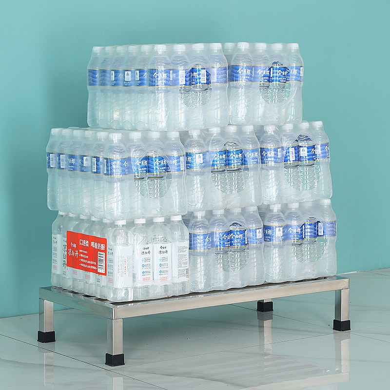 厨房不锈钢仓库货架储物间架置物站货架子承重强落地防潮垫高架