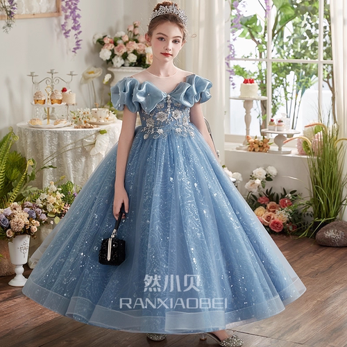 儿童礼服高端轻奢小众生日party