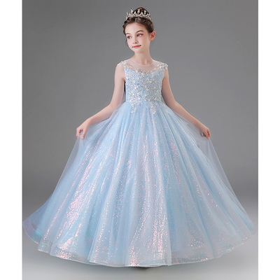 儿童礼服高级感花童婚礼日常可穿