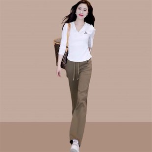 搭配一整套初秋n新款 套装 秋装 女装 气质时 秋季 穿搭两件套洋气时尚