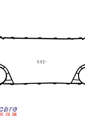 东营蒸汽板式换热器Sondex S47 S42密封胶垫 不锈钢片