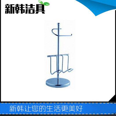 3689懒人落地支架不锈钢纸巾架卫生间落地厕纸置物架收纳架