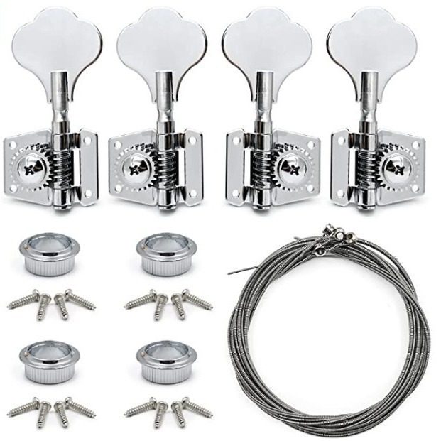 电吉他贝司弦准四弦贝司弦钮琴弦套装配螺丝吉他乐器配件厂家现货