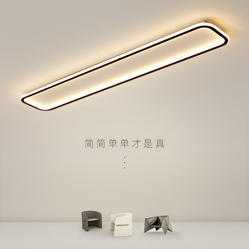 LED长条走道玄关灯卧室阳台吸顶灯 北欧跨境简约家装过道走廊灯具