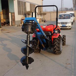 土地挖坑机田间地头挖树窝机植树造林钻坑机打树洞机