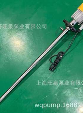 上海旺泉HD-EX2-V+MD-SS304-1000小桶抽液泵、迷你型桶泵