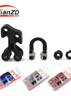 弓箭分弦器分弦滑块套装复合弓金属d环铝合金窥孔弓箭弓弦配件