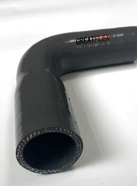 GREATFLEX灰色涡轮增压器改装胶管90度弯头硅胶接头ER90厂家