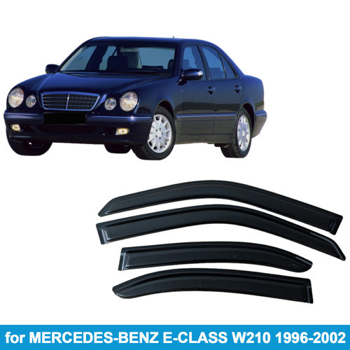 适用奔驰MERCEDES-BENZ E-CLASS W210 Sedan 1996-2002晴雨挡侧窗