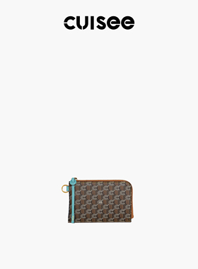 Cuisee/崔氏2025新款原创设计老花钱包零钱包拉链薄款卡包礼物