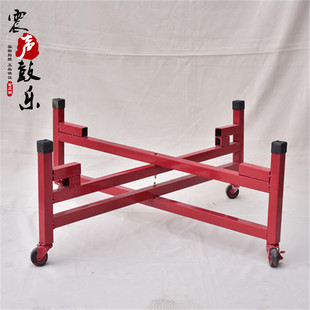 可折叠推动 金属鼓架子 8寸10寸12寸14寸18寸堂鼓鼓架 万向轮 包邮