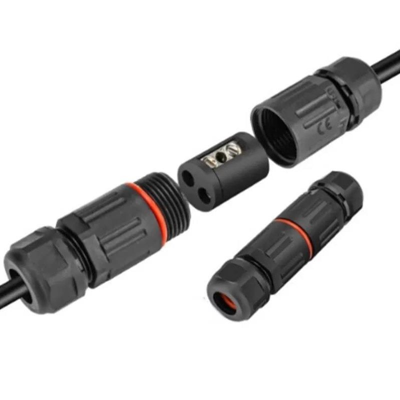 双念户外防水铜芯连接器M20-T型2芯一体式单位个