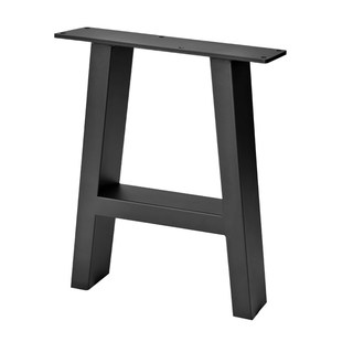 桌腿支架金属铁艺办公承重支架岩板桌架子电脑桌腿实木大板餐桌腿