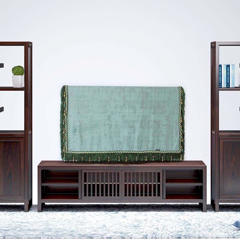 新款古典中式电视机布盖巾32寸50寸液晶55寸65寸电视罩 防尘罩套