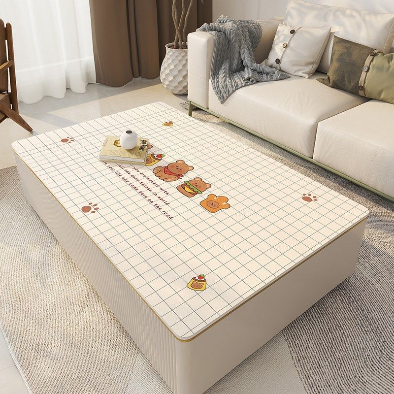 环保茶几垫无味卡通客厅家用防水防油免洗耐磨硅胶皮革餐桌茶几垫,居家布艺,茶几垫,淘宝优惠券,粉丝福利购,淘宝优惠卷