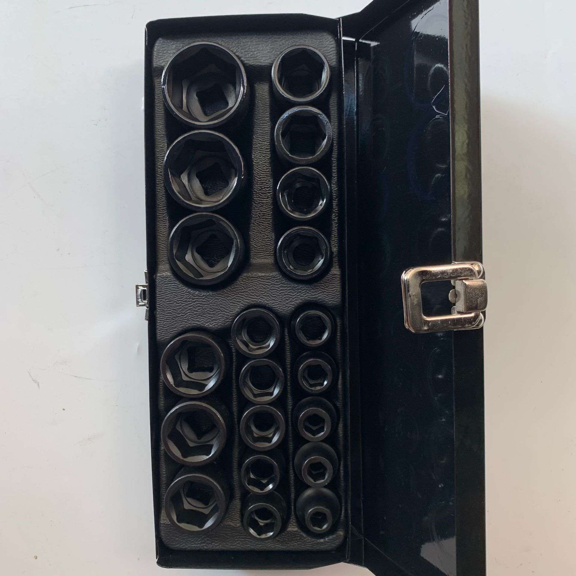 短套筒1/2气动电动扳手套筒配件六角8m-32mm大飞套头套筒