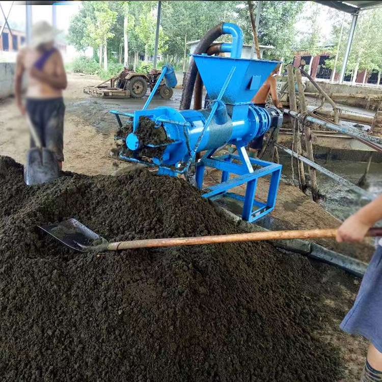 养鸡场猪场固液分离机 粪便干湿分离器 加长型猪粪干湿分离机