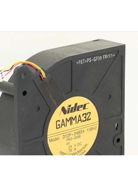 原装nidec GAMMA32 D12F-24BS4 12CM 12032 24V 0.70A 涡轮鼓风机