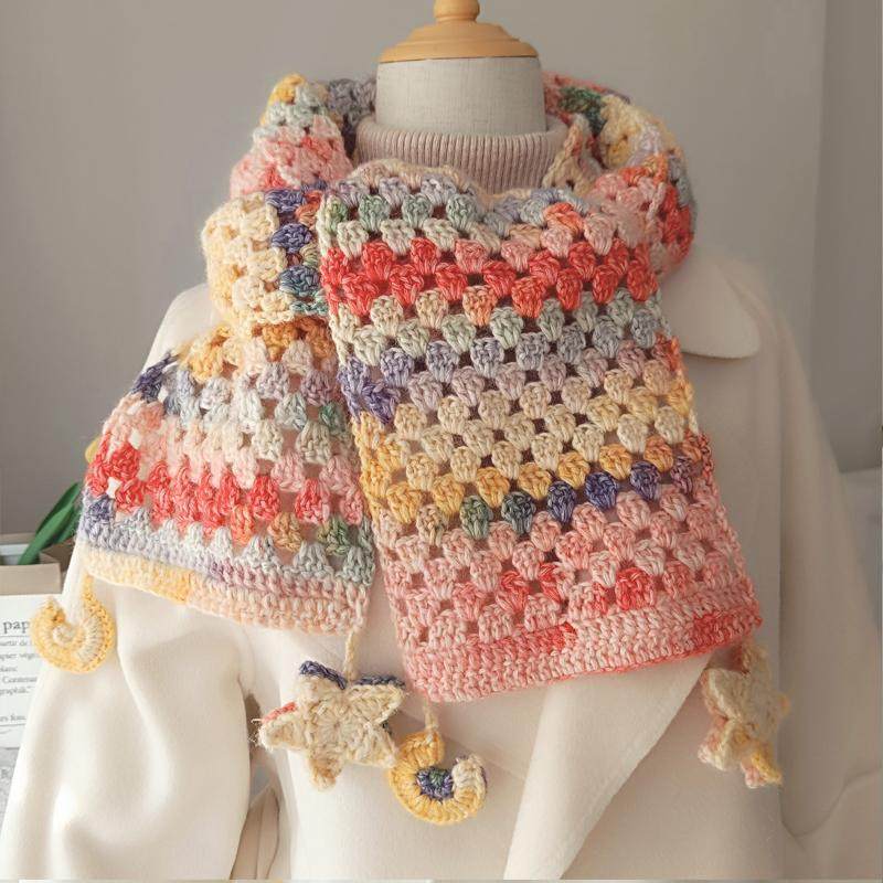 2025围巾毛线手工编织diy材料包织围脖披肩儿童小孩冬季生日礼物,服饰配件/皮带/帽子/围巾,毛线,淘宝优惠券,粉丝福利购,淘宝优惠卷