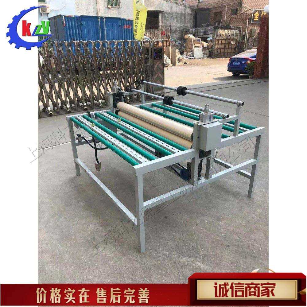 玻璃橱柜门贴膜机 瓷砖移门茶几玻璃覆膜机 橱柜门晶钢门裹膜机