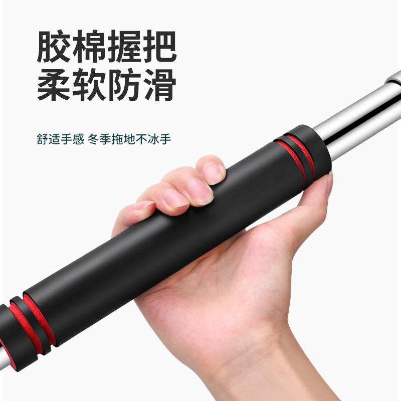 旋转拖把杆通用不锈钢单杆省力一体式替换拖布杆拖头单卖配件新品