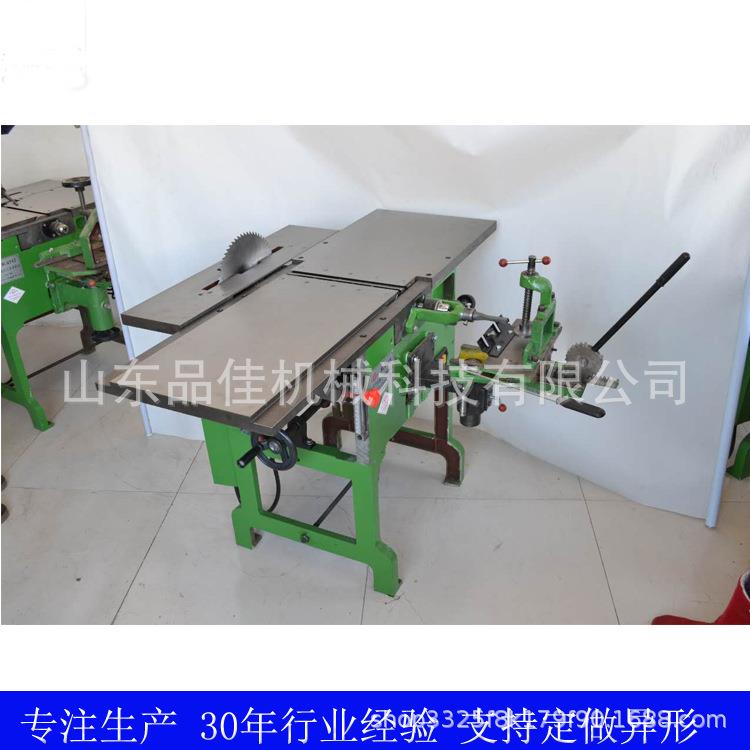 宽斜口多功能平刨台 打孔刨平钻孔一体电刨子 可升降靠山木工台刨