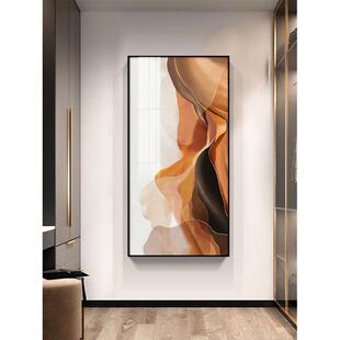 锦绣前程 现代抽象入户玄关装饰画走廊过道简约挂画楼梯大气壁画