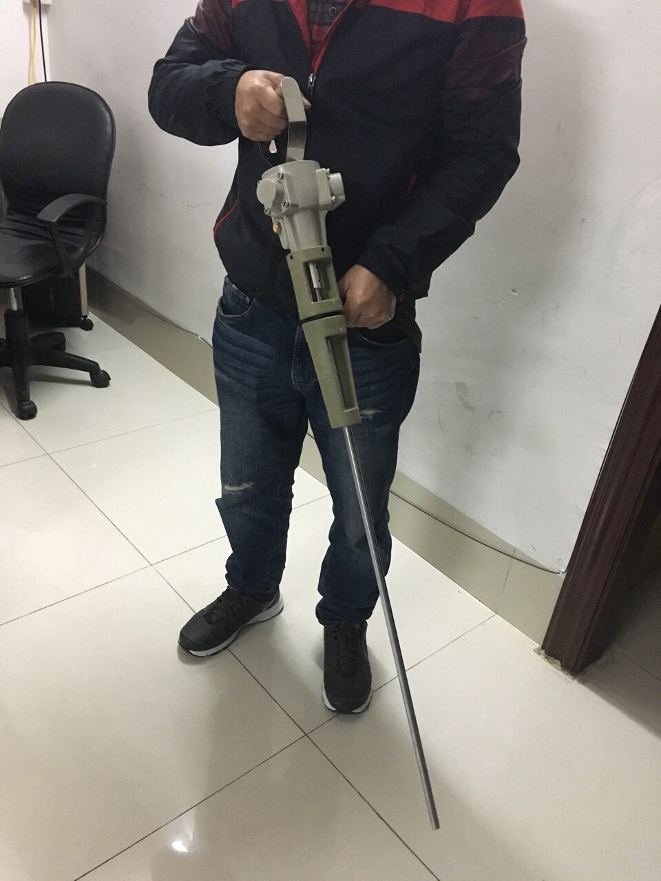 5加仑防爆气动手持化工搅拌器