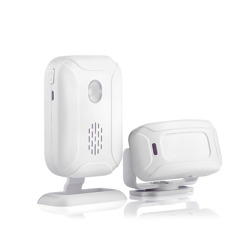 分体式欢迎光临感应器店铺进门迎宾无线红外防盗报警叮咚家用门铃