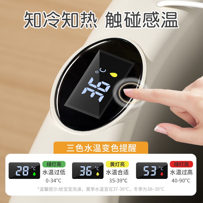 婴儿游泳桶家用儿童泡澡桶宝宝洗澡桶可折叠浴桶新生儿沐浴桶可坐