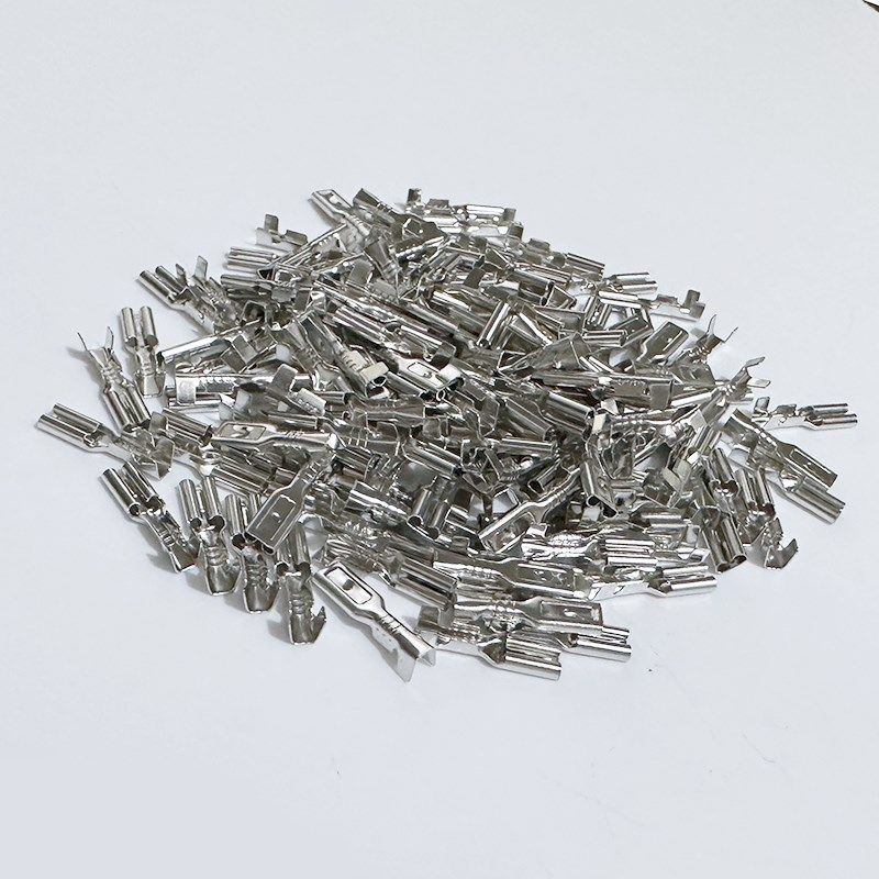 28插簧端子 接插件 直头 插拔式冷压接线端子 铜线耳5000只