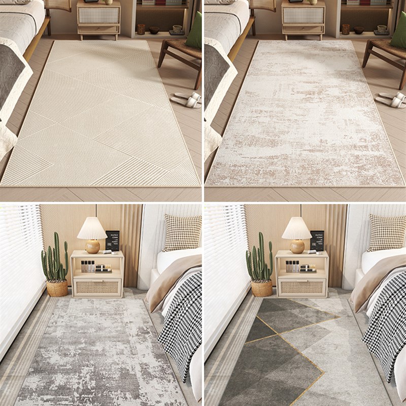 地毯卧室床边毯加厚客厅沙发茶几免洗脚垫房间榻榻米飘窗床前地垫