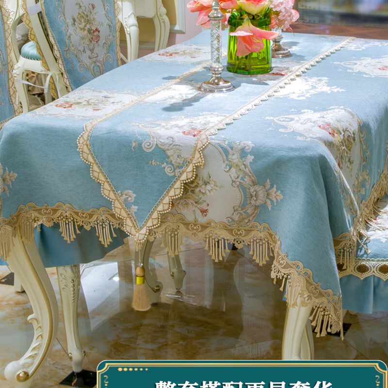 餐桌座椅垫子套欧式餐椅垫套装防滑椅子垫坐垫美式定制椅套凳子套