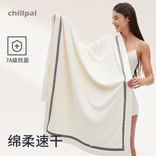 浴巾2024新款加大毛巾两件套高级家用比K纯棉全棉吸水软男女款抗