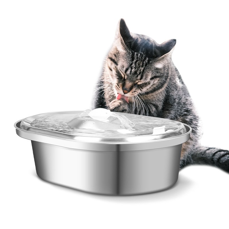 猫咪饮水机自动循环流动宠物饮水器插电小猫喝水水盆狗狗喂水碗
