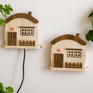 开关插座插头边框套遮挡装饰贴实木防触电防尘罩凸起遮丑美化墙面