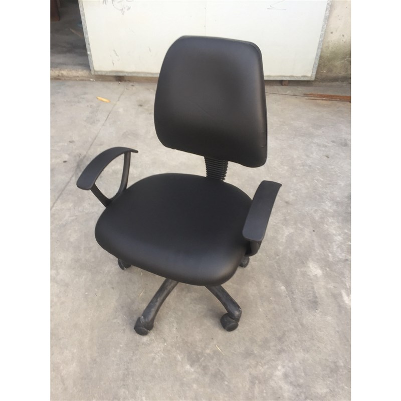 员工椅职员椅办公椅电脑椅无扶手蓝色椅子家用转椅升降椅宿舍椅子