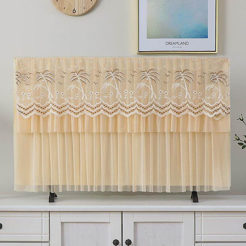 电视机防尘罩开机不取液晶电视机套家用套曲面电视机罩壁挂式新款