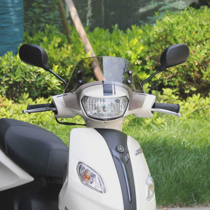 适用于巧格125改装挡风玻璃 风挡老款巧格i125前风挡板