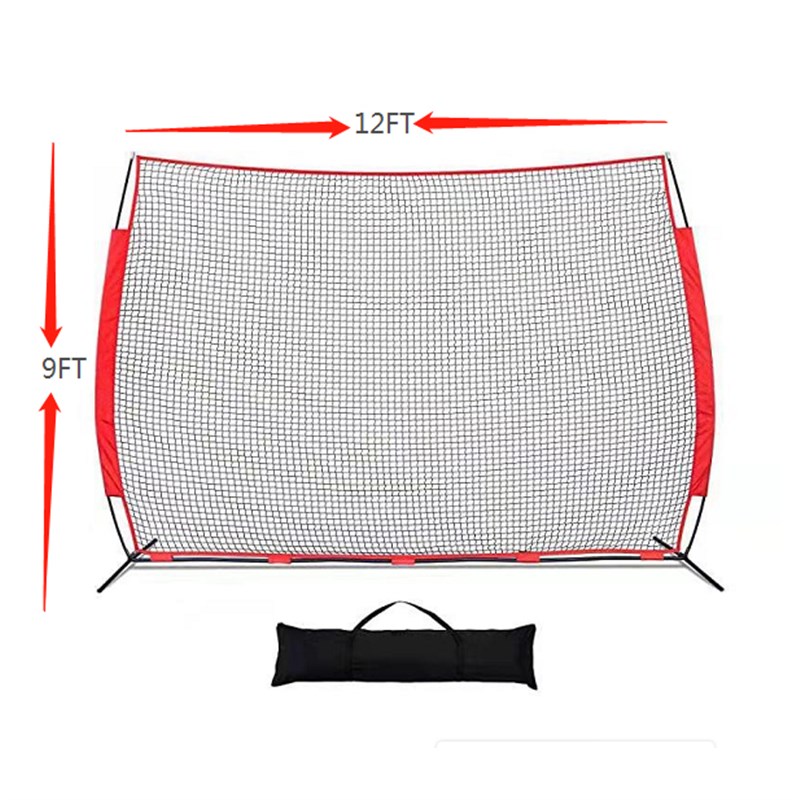 棒垒球打击练习网12*9大尺寸练习网平面网打击训练投球训练防护网