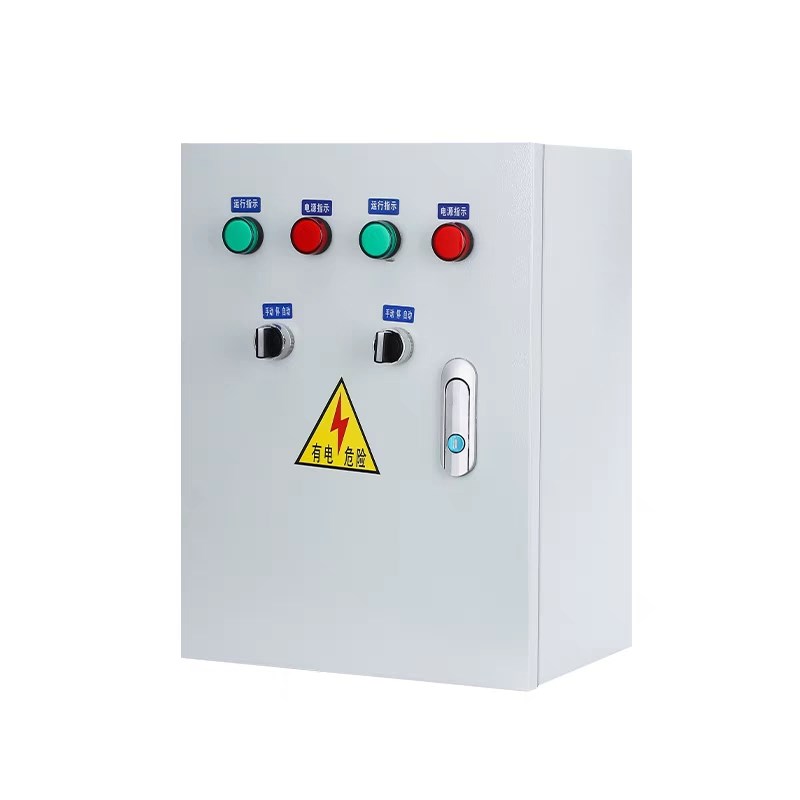 220V两户共用一个水泵浮球液位浮球控制自动抽水2户一泵控制箱