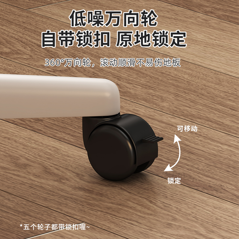 床边桌可移动升降家用卧室简易床头小桌子网N红沙发边几办公带轮