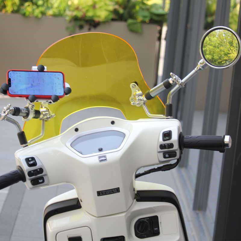 摩托车改装横杆 挡l风板固定支架横杆 飞度5加强拉杆 后视镜加固