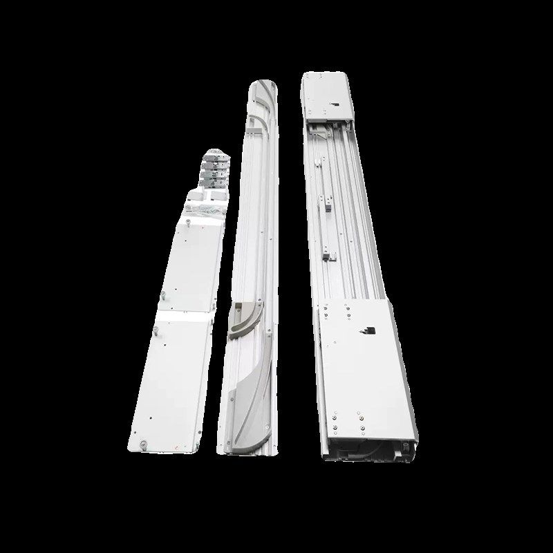 衣柜平移折叠门电视柜平趟巴士门滑轨阻I尼缓冲轨道隐形门五金配