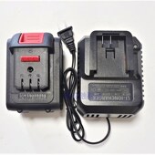 海世 21V无刷冲击电钻角磨光D机扳手电筒锤电镐锂电池充电器